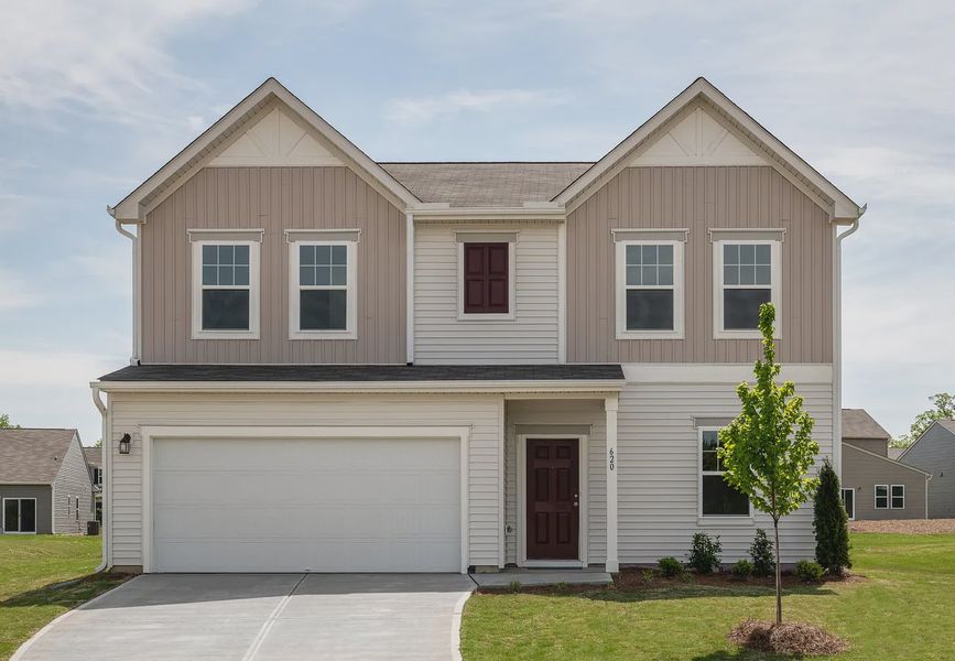 Front exterior of a home in the Wilson's Walk community, located in Clayton, NC (Image 4).