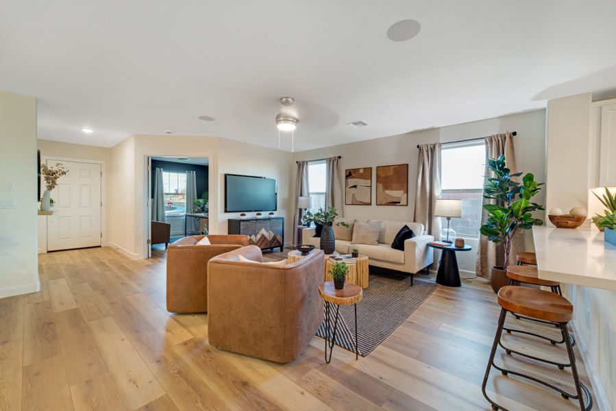 Furnished interior in a model home at Perkinsville in Chino Valley (Image 23). Furnished interior in a model home at Perkinsville in Chino Valley (Image 23).