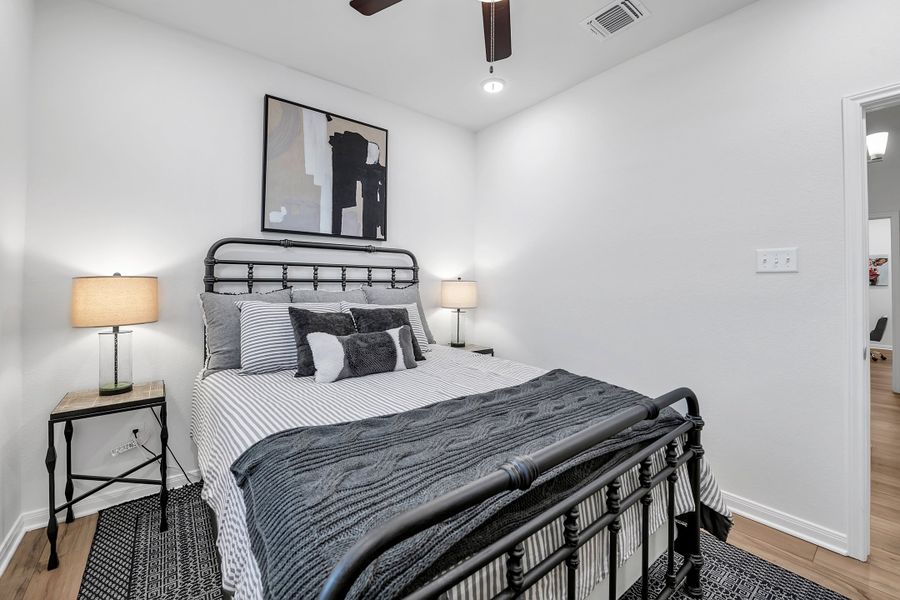 Furnished interior in a model home at The Village at Elm Creek in Troy (Image 21).