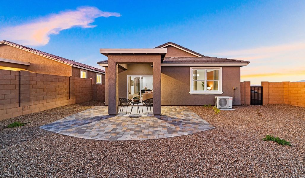 Exterior details of a home in Entrada Del Toro at Rancho Sahuarita, Sahuarita (Image 12).