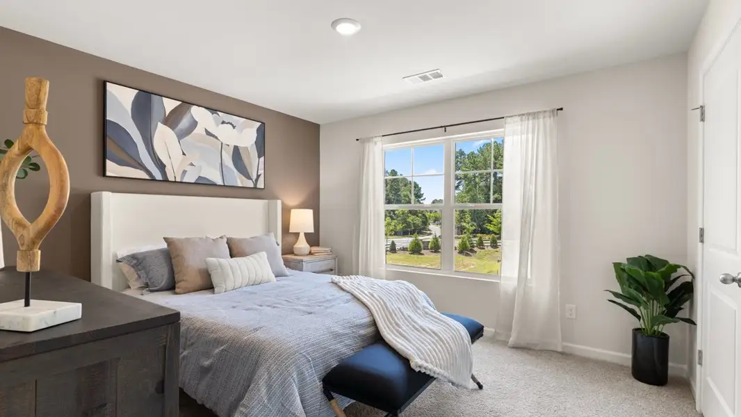 Furnished interior in a model home at Lost Creek in Dallas (Image 24).