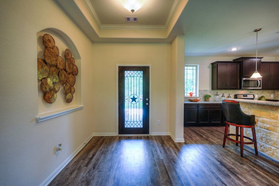 Furnished interior in a model home at Encino Estates in Dayton (Image 11). Furnished interior in a model home at Encino Estates in Dayton (Image 11).