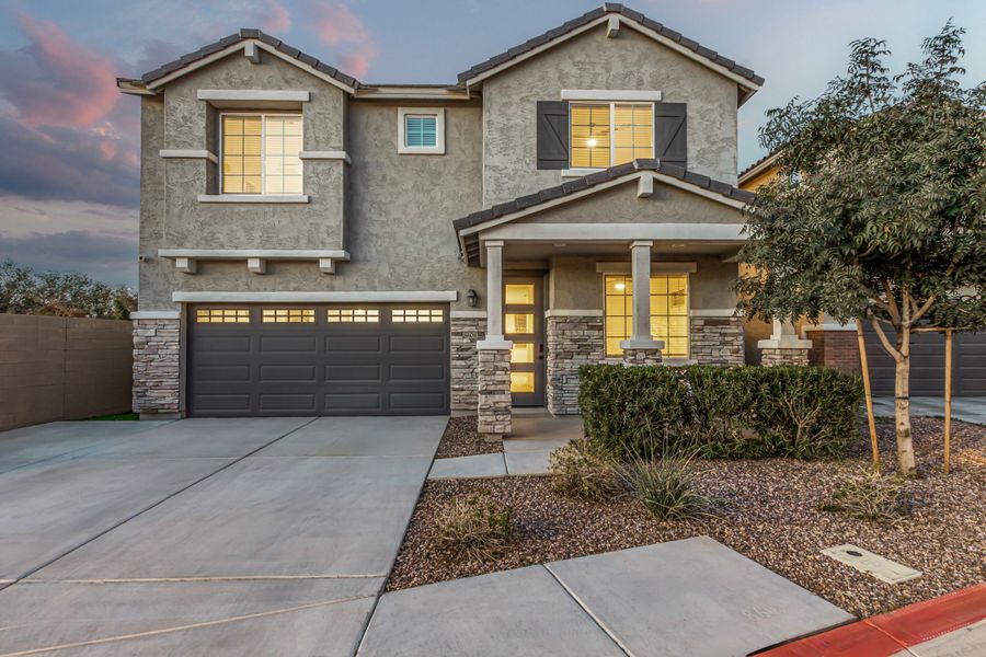 Front exterior of a home in the Price Manor community, located in Mesa, AZ (Image 2). Front exterior of a home in the Price Manor community, located in Mesa, AZ (Image 2).