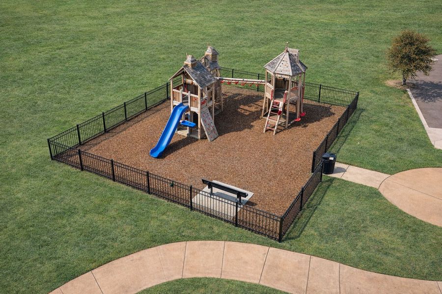 Two Neighborhood Tot Lots for the Kids Two Neighborhood Tot Lots for the Kids