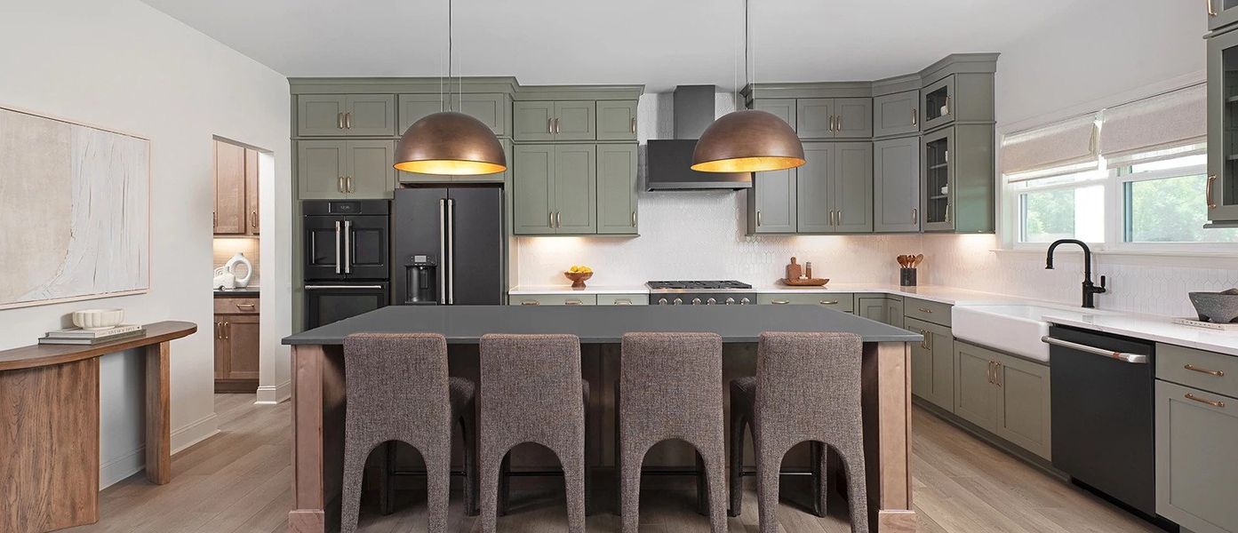 Furnished interior in a model home at Clari Park Townhomes in Murfreesboro (Image 3).