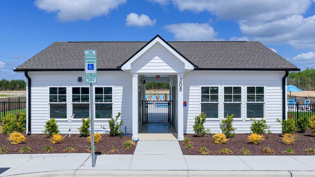 Front exterior of a home in the Vineyard Trail community, located in Jacksonville, NC (Image 3).