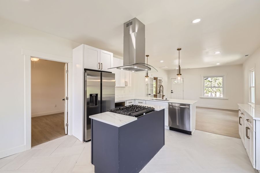 Furnished interior in a model home at 29th & Perry in Denver (Image 6). Furnished interior in a model home at 29th & Perry in Denver (Image 6).