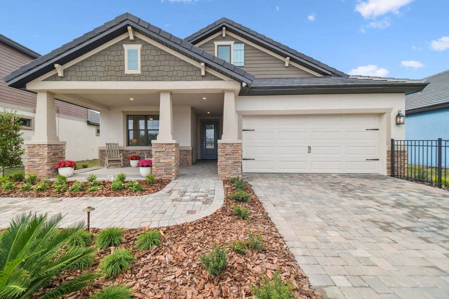 Front exterior of a home in the Southern Hills Plantation community, located in Brooksville, FL (Image 16).