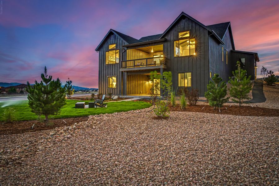 Front exterior of a home in the Jackson Creek community, located in Monument, CO (Image 31).