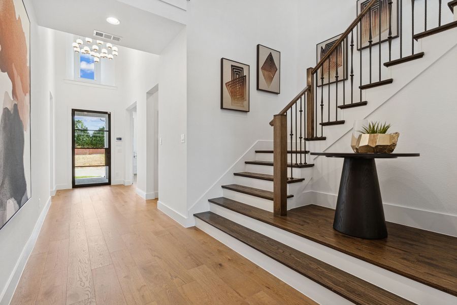 Plan 1640 Front Entry- Bella Casa Model Photo Plan 1640 Front Entry- Bella Casa Model Photo