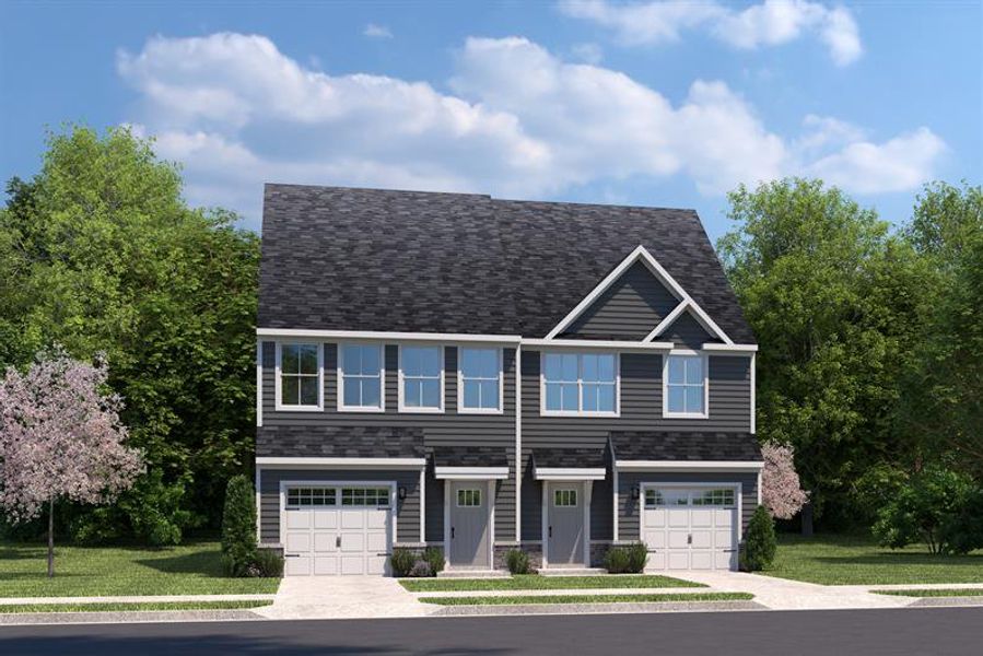 Choose your space with stylish 2 and 3-story townhome options.