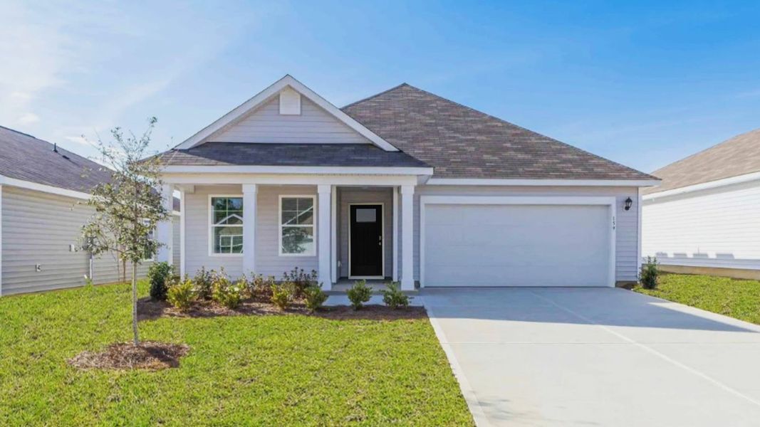 Front exterior of a home in the Merchant Point community, located in Jacksonville, NC (Image 3).