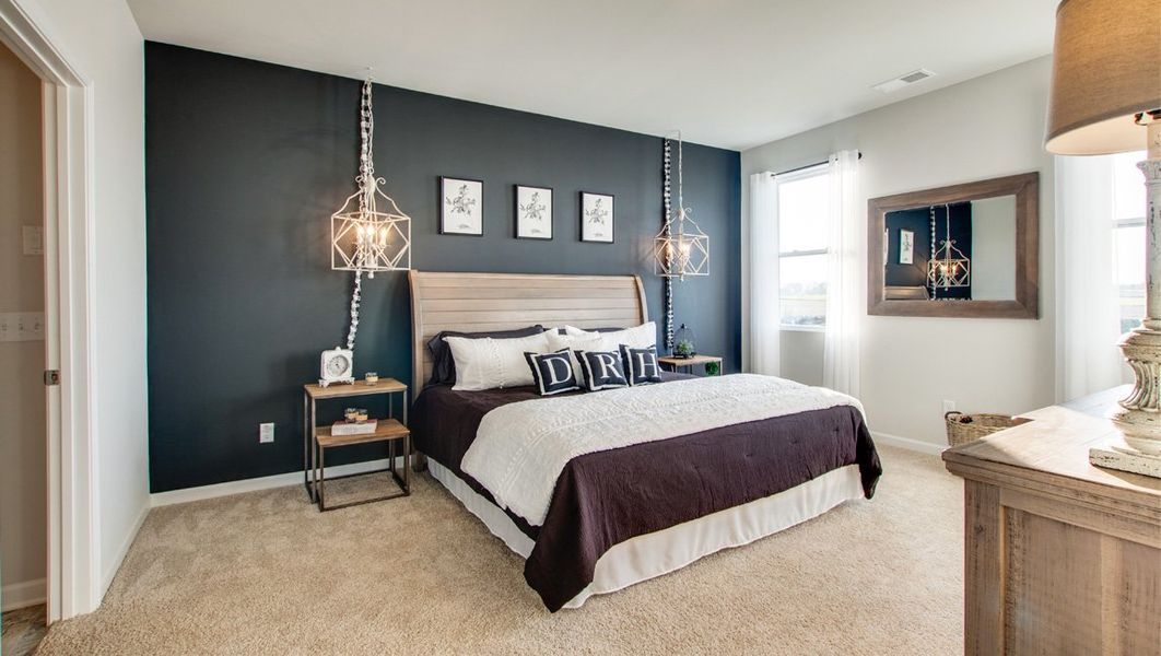 Furnished interior in a model home at The Parks in White House (Image 6). Furnished interior in a model home at The Parks in White House (Image 6).