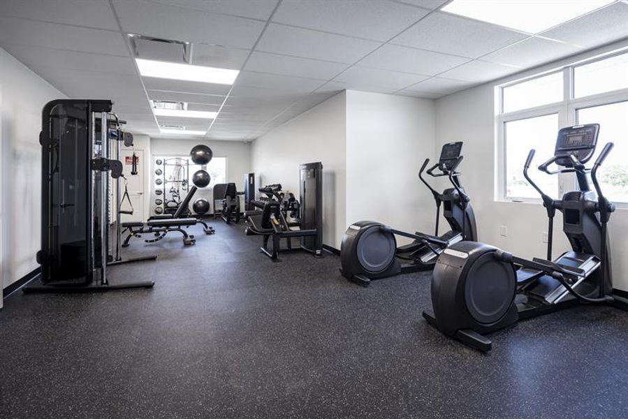 Fitness made simple and accessible just steps away.