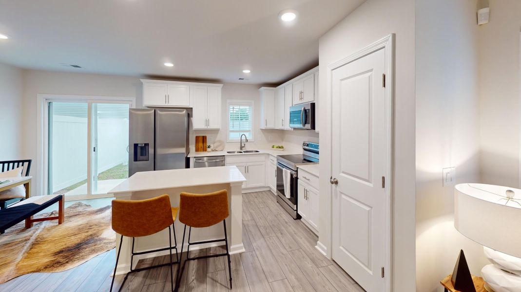 Furnished interior in a model home at Village at Boulware in Lugoff (Image 36).