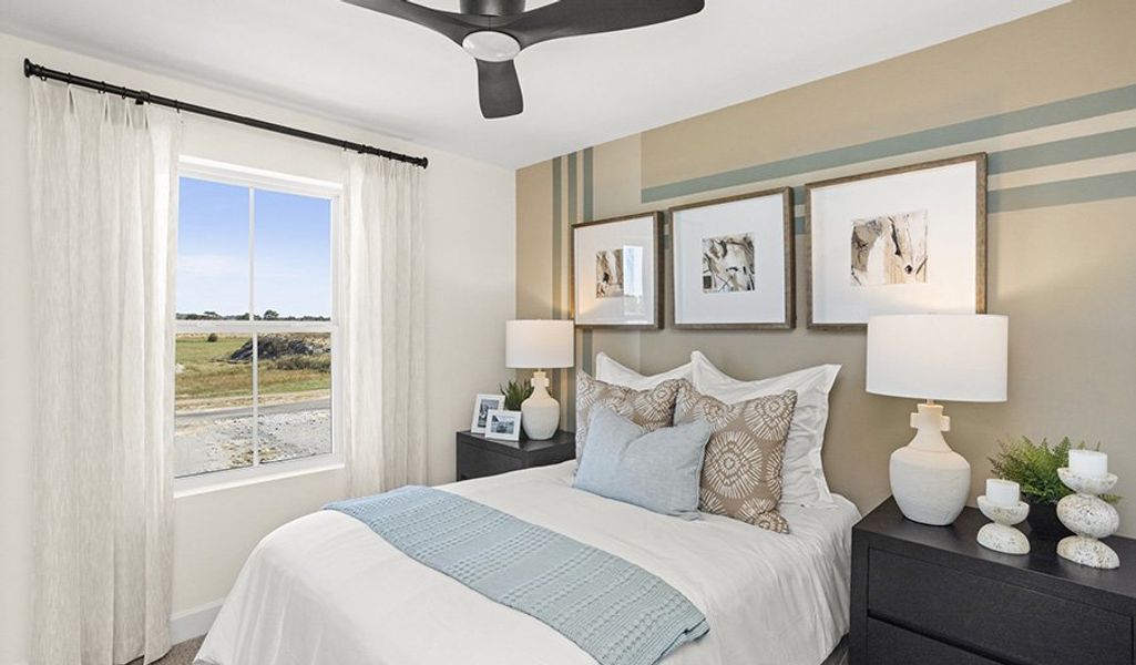 Furnished interior in a model home at The Crossings at Barton Village in Lebanon (Image 13).