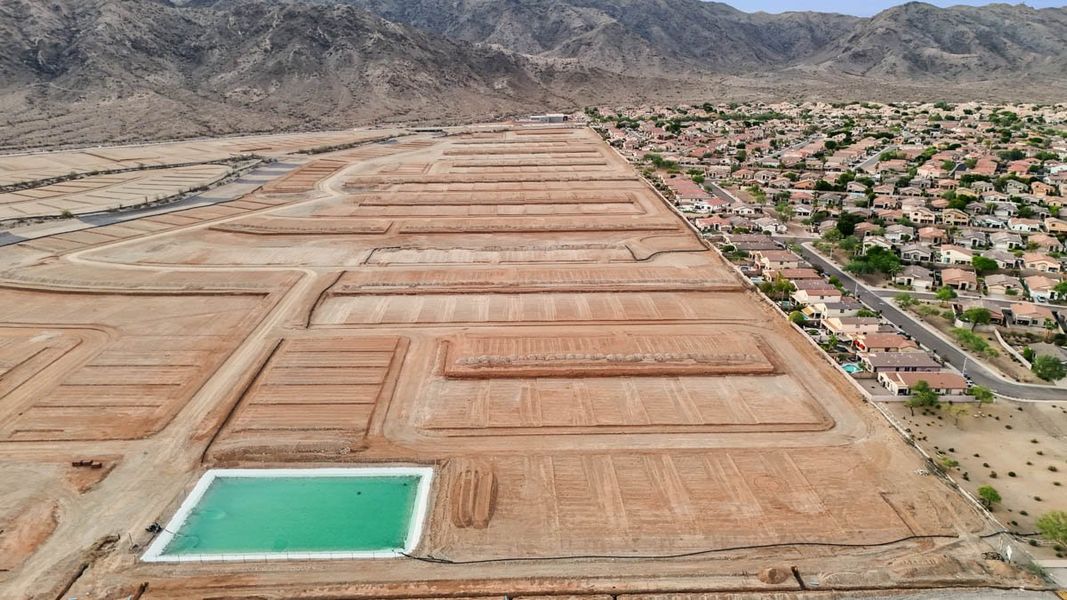 Site preparation and early development at Upper Canyon in Phoenix, AZ (Image 7).