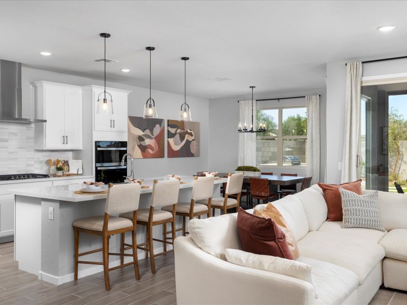 Furnished interior in a model home at Paloma Creek - Signature Series in Surprise (Image 10).