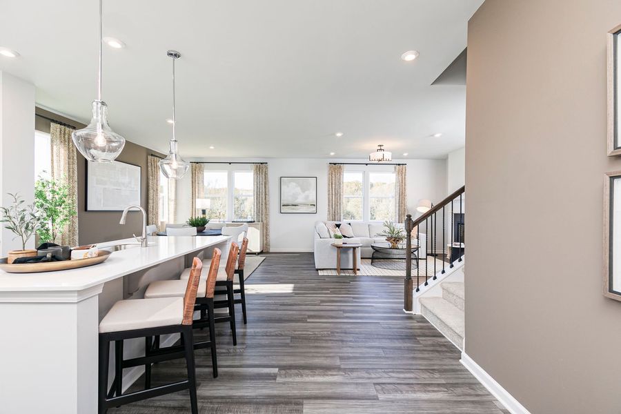 Kitchen With Large Island