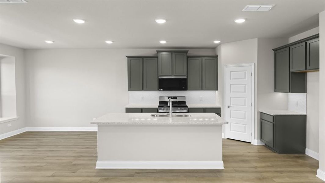 Furnished interior in a model home at Azalea in Pattison (Image 14).