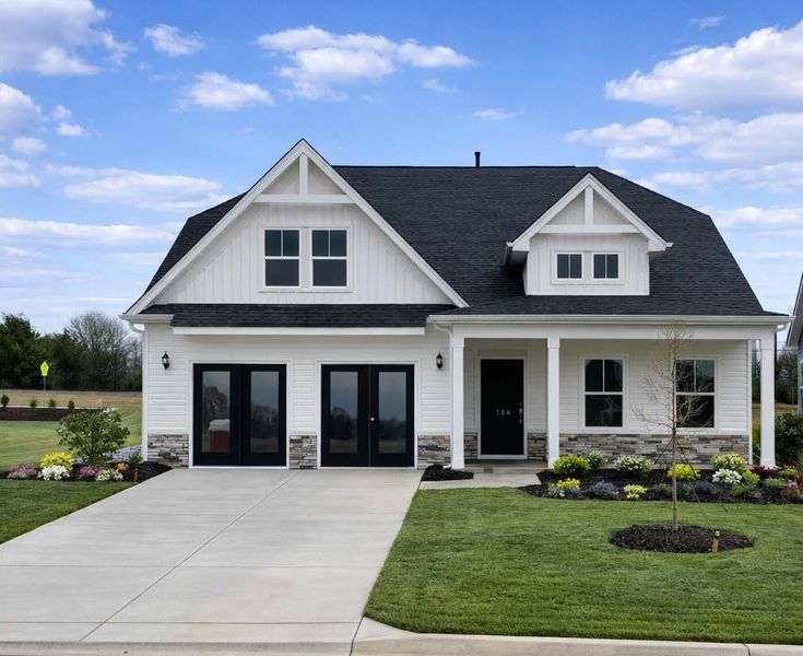 Front exterior of a home in the Foxbank community, located in Gray Court, SC (Image 3).