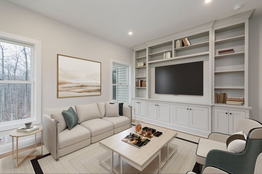 Furnished interior in a model home at Birdsong Estates in Orchard Park (Image 13).