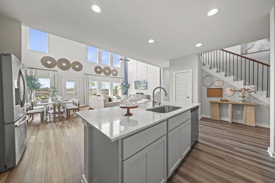 Furnished interior in a model home at Grand Magnolia in Magnolia (Image 10).
