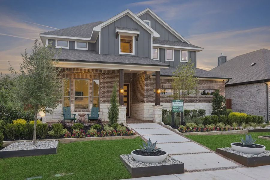 Front exterior of a home in the Westpoint Park community, located in Fort Worth, TX (Image 3).