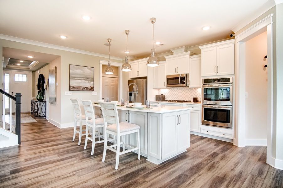 Furnished interior in a model home at Cobblestone Park in Blythewood (Image 9). Furnished interior in a model home at Cobblestone Park in Blythewood (Image 9).