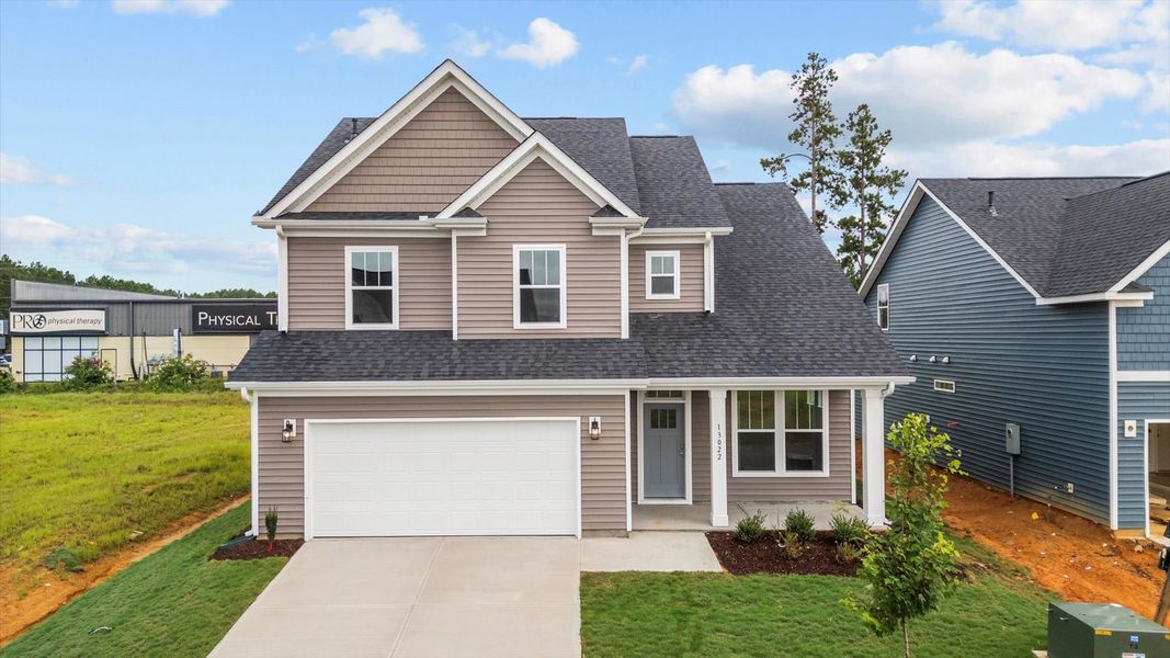 Front exterior of a home in the Walnut Ridge community, located in Inman, SC (Image 10).