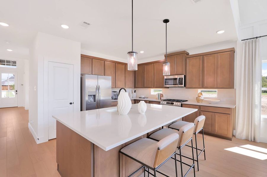 Furnished interior in a model home at Paloma Trails in Decatur (Image 3).