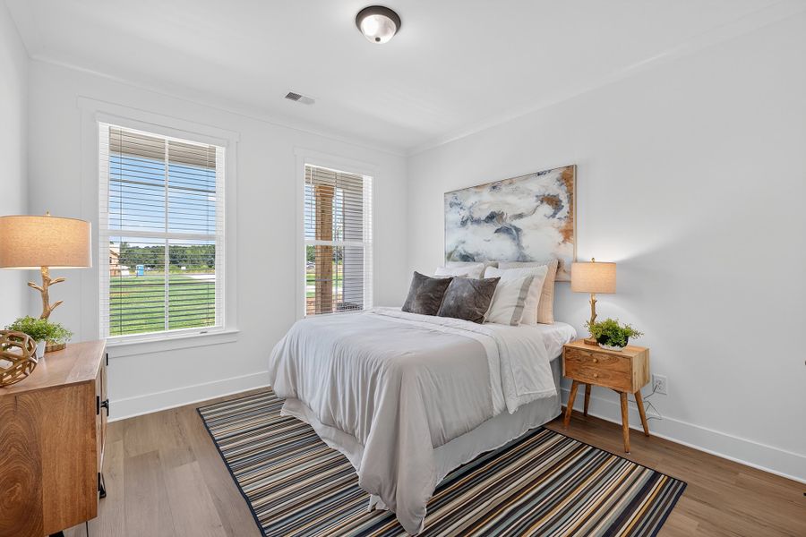 Furnished interior in a model home at Cotton Creek in Good Hope (Image 19).