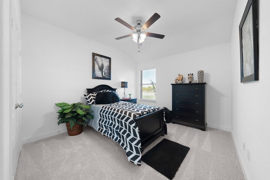 Furnished interior in a model home at Stonecreek in Sulphur Springs (Image 23).