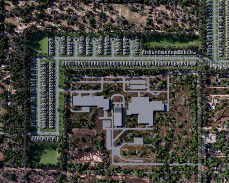 Oak Hills Montgomery North Rendering