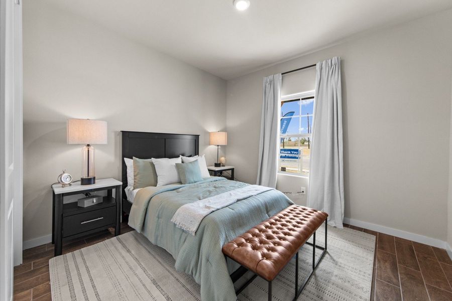 Furnished interior in a model home at Las Cruces in Alamo (Image 37).