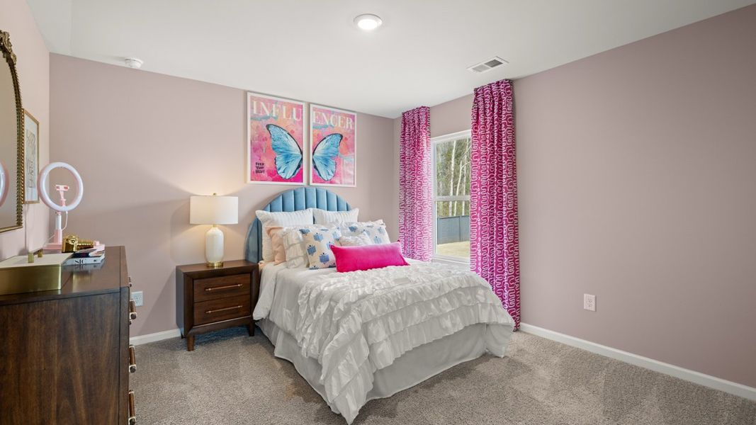 Furnished interior in a model home at Jackson Landing in Jefferson (Image 16).