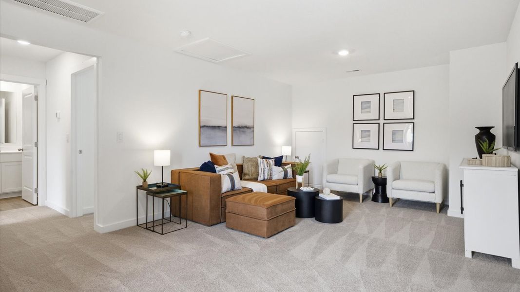Furnished interior in a model home at Oak Hill in Vonore (Image 20).