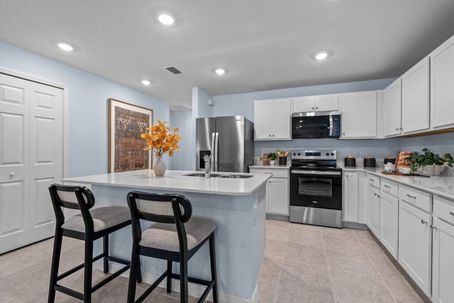 Furnished interior in a model home at LaBelle in Labelle (Image 8).