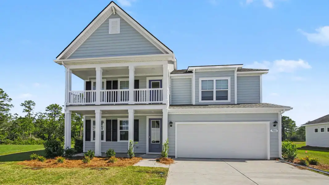 Front exterior of a home in the Maple Grove community, located in Conway, SC (Image 5).