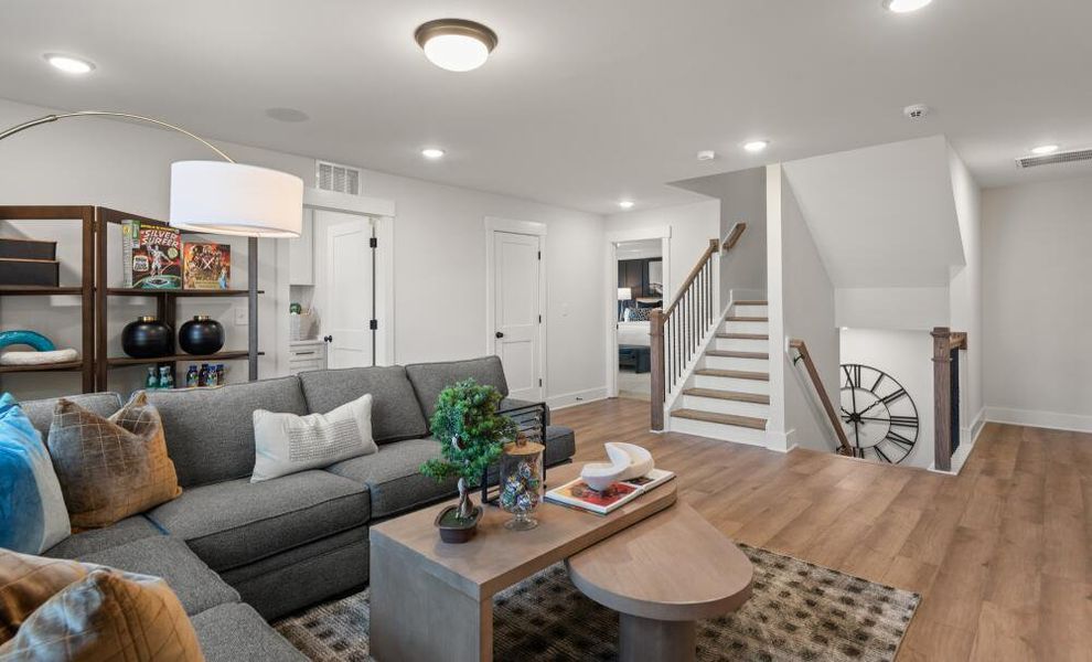Furnished interior in a model home at Redland in Advance (Image 11).