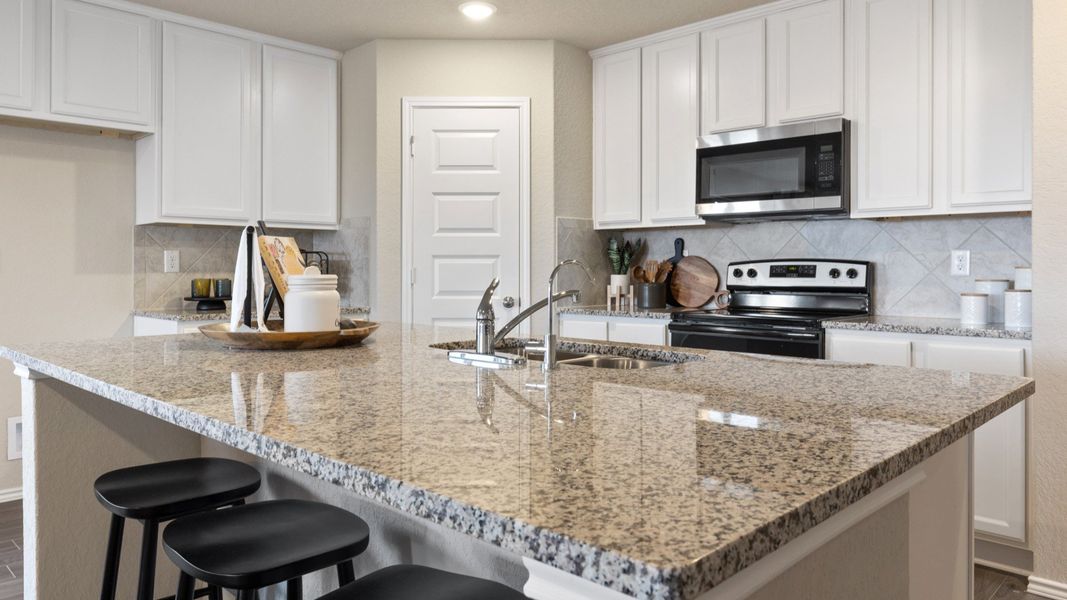 Swenson Heights Model Home Kitchen