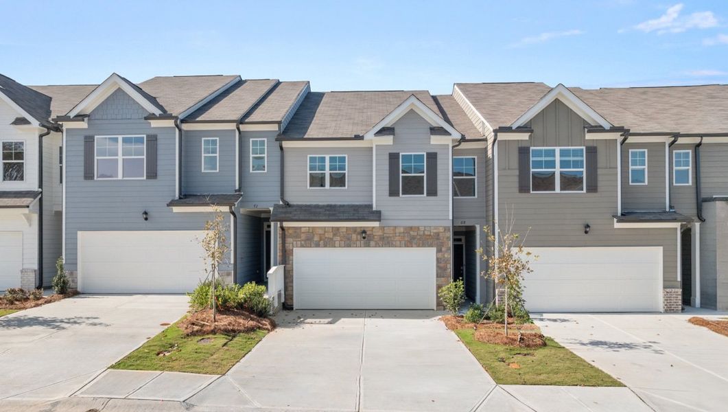 Front exterior of a home in the Hughes Court community, located in Dawsonville, GA (Image 3). Front exterior of a home in the Hughes Court community, located in Dawsonville, GA (Image 3).