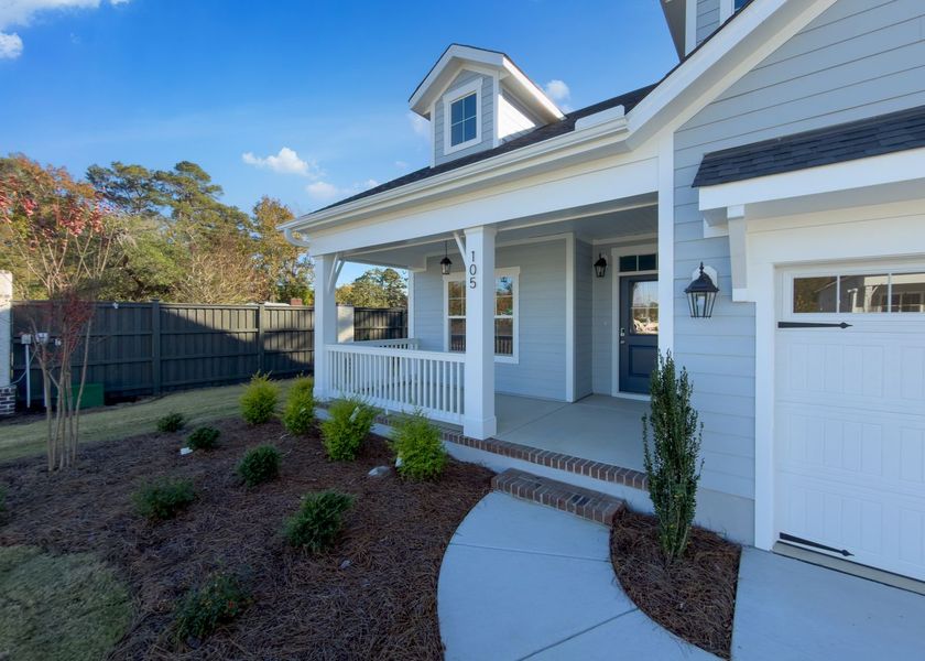 Exterior details of a home in Riverside Cove, Wilmington (Image 6). Exterior details of a home in Riverside Cove, Wilmington (Image 6).