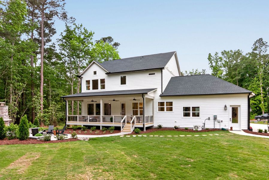 Exterior details of a home in Flatiron Forest, Pittsboro (Image 4).
