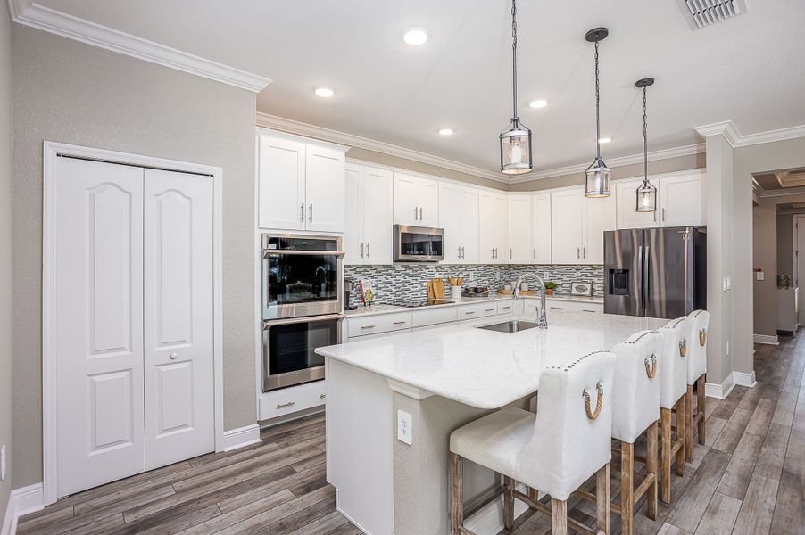 Furnished interior in a model home at Spring Hill in Spring Hill (Image 4).