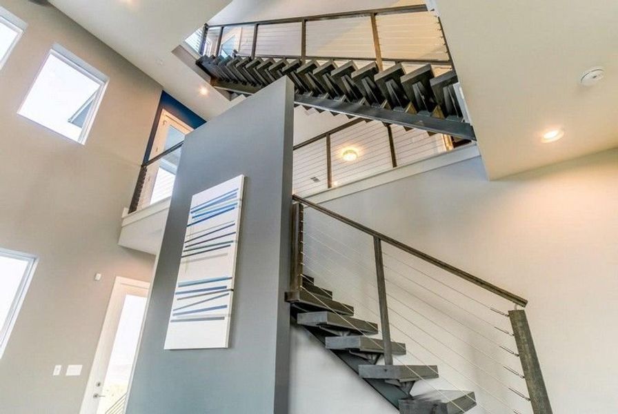 Furnished interior in a model home at Preserve at Lakeway in Lakeway (Image 7).