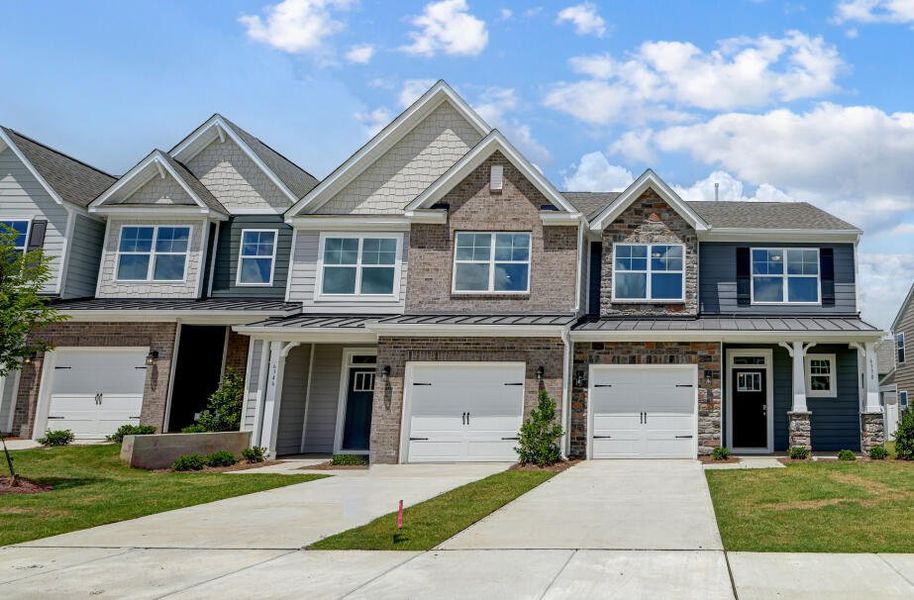 Front exterior of a home in the CraigStone community, located in Woodruff, SC (Image 1).
