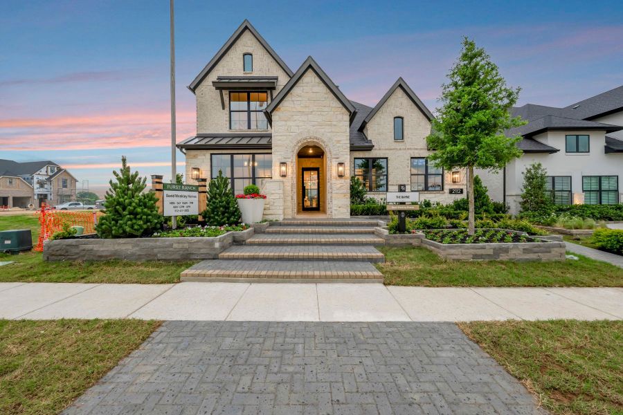 Front exterior of a home in the Furst Ranch community, located in Bartonville, TX (Image 12).