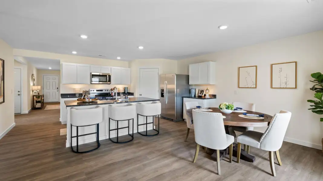 Furnished interior in a model home at Westland Ridge in Cleveland (Image 19).