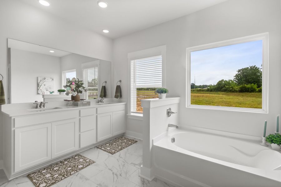 Furnished interior in a model home at Foxbank in Gray Court (Image 34). Furnished interior in a model home at Foxbank in Gray Court (Image 34).